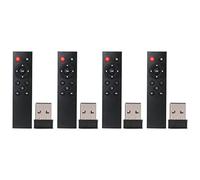 Agmoctz 4X Universel 2.4G Clavier Souris Air sans Télécommande pour Android PC Box TV