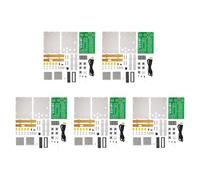 Agmoctz 5X Kit de Création de Jeux Pixel DIY Projet de Soudure Électronique DIY Apprentissage de la Soudure Assemblage avec Shell Race Car Games