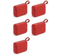 Agmoctz 5X Mini Enceinte Bluetooth GO4, sans, Portable, Étanche, pour L'Extérieur, Caisson de Basses, pour et Le Bureau, avec Fonction Plug-in