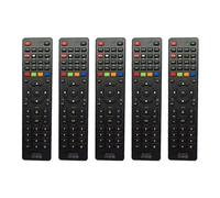 Agmoctz 5X Rm-L1130 + X TV Télécommande Universelle pour Akira ELENBREG Prima OPENBOX Smart TV