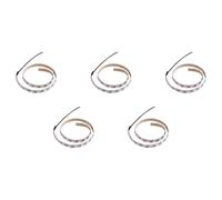 Agmoctz 5X UVC Germicide Désinfection Barre Lumineuse 5 V Lampe Bactéricide Acariens Bandes Lumineuses LED Bande Lumière 100X1 cm