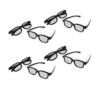Agmoctz 8 Paires des Lunettes 3D pour Cinema 3D TV