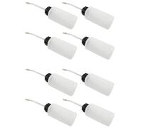 Agmoctz 8 Pièces Huileur de Machine à Coudre, Distributeur D' de 120 ML avec Bec Long Coudé, Bouteille D' à Bec Étendu à Bouchon à Vis