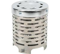 Agmoctz Chauffage Mini Camping Couverture Portable en Acier Inoxydable Couvercle de Poêle de Chauffant, Voyage