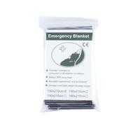 Agmoctz Couverture d'urgence de Sauvetage Thermique à l'espace Couverture de Survie en Plein Air Couverture Chaude D'Isolation Thermique Couverture de Sommeil 130 * 210cm