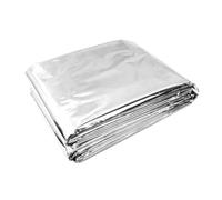 Agmoctz Couverture d'urgence de Survie en Plein Air, Couverture Thermique de Sauvetage, Hypothermie, Coupe-Vent, Multi-Usage, Exploration, Camping, 160 X 210 cm