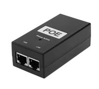 Agmoctz de Bureau 100Mbps Injecteur de Puissance POE 48V 1A Alimentation POE Dispositif POE IEEE802.3af/At