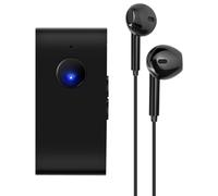 Agmoctz Écouteurs sans Stéréo Lavalier Business Bluetooth 6.0 avec Réduction de Bruit ENC pour, Le Travail et Les Réunions