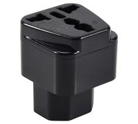 Agmoctz Fiche de conversion PDU spéciale USV C13 vers prise universelle serveur IEC320-C14 mâle -320