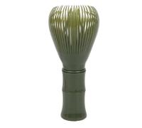 Agmoctz Fouet à Matcha Traditionnel Fouet à Matcha en Résine PP Réutilisable Chasen Agitateur à Matcha Lavable au Lave-Vaisselle Thé Vert Matcha Vert