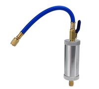 Agmoctz Injecteur de Colorant Climatisation Injection D' de Voiture R12 R134A R22 Injection de Colorant 2 Onces Pur Liquide de Refroidissement Tube de Remplissage Bleu