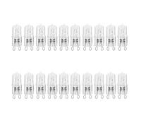 Agmoctz Lampe à Ampoule HalogèNe RéSistante Aux Hautes TempéRatures pour Four G9 pour Ventilateurs de Fours de RéFrigéRateurs 40W 500℃ Ampoule à Broches 120V