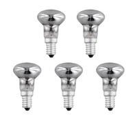 Agmoctz Lampe à Lave de Remplacement E14 R39 30W Projecteur à Visser Ampoule RéFlecteur Clair Spot Ampoules Lave à Incandescence 5 PièCes
