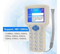 Agmoctz Lecteur de Carte RFID NFC Duplicateur RFID 125K 13.56MHz IC/ID Key Writer Programmateur RFID Réplicateur de Clé