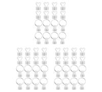 Agmoctz Poids de Ballon 48 Pièces pour L'Hélium, Poids de Ballon, Poids de Ballon pour Ballons à L'Hélium, Ensemble en Plastique pour Mariage, Anniversaire