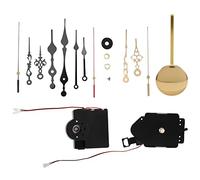 Agmoctz Quartz Pendule DéClencheur Horloge Mouvement Carillon BoîTe à Musique ComplèTe Bricolage MéCanisme Mural PièCes de RéParation avec 4 Paires D'Aiguilles D'Horloge