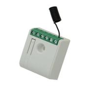 Agmoctz Récepteur 433,92 MHz 9-24 V CC/CA, Module Relais Monocanal pour Commutateur à Distance à Code Fixe et à Code Tournant