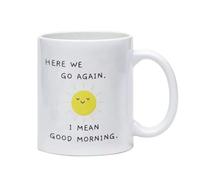 Agmoctz Tasse à Café Drôle Sarcastique Drôle Tasse à Thé en Céramique Tasse de Bonjour Tasse d'humour Drôle pour Adulte Tasse à Boire pour Café Thé