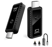 Agmoctz Transmetteur et Récepteur sans Plug&Play Compatible, Décodage 4K, Sortie 1080P, 100ft/30m, 2.4G/5G.