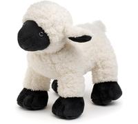 Agneau Noir Et Blanc¿19 Cm (Longueur)¿Peluche Mouton,Animal De La Ferme¿Doudou En Peluche