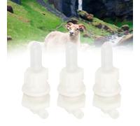 Agneaux Bandes Mamelon d'agneau en Plastique PP, Accessoire d'alimentation pour Mamelon Pritchard, Chèvre Légère pour Usage Vétérinaire, Tétine de Biberon, Outil de Mouton