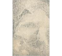 AGNELLA Tapis Diverse Dew 100% Laine Tapis Naturel Tapis Salon, Tapis Chambre,Poil Court Doux Durable Unique Moderne Abstrait 133x180 cm Tapis Crème Taupe