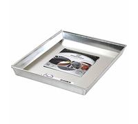 Agnelli agn820r65 Plat rectangulaire Basse, Aluminium, Gris, 65 x 45 x 3 cm