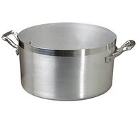 Agnelli Marmite Haute en Aluminium BLTF, en Acier INOX, Argent, 7 litres