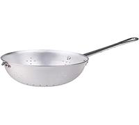 Agnelli Pentole Passoire en Aluminium BLTF, avec poignée et Crochet en Acier Inoxydable, Argenté