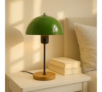 Agnes lampe de table champignon vert 35cm