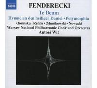 Agnieszka Rehlis Te Deum (Wit, Warsaw National Po) (CD) Album