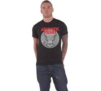 Agnostic Front T Shirt Against All Eagle Band Logo Official Mens Black(XX-Large)