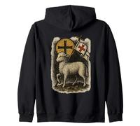 Agnus Dei Lamb de Dieu - Jésus-Christ Sweat à Capuche