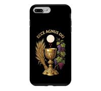 Agnus Dei Sanctus Traditionnel Latin Messe Catholique Coque pour iPhone 7 Plus/8 Plus