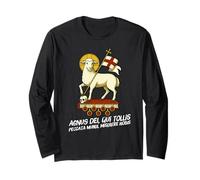Agnus Dei Sanctus Traditionnel Latin Messe Catholique Manche Longue