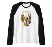 Agnus Dei Sanctus Traditionnel Latin Messe Catholique Manche Raglan