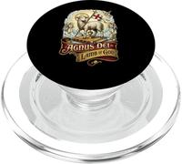 Agnus Dei Sanctus Traditionnel Latin Messe Catholique PopSockets PopGrip pour MagSafe