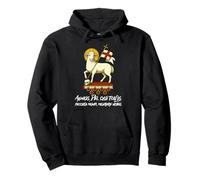 Agnus Dei Sanctus Traditionnel Latin Messe Catholique Sweat à Capuche