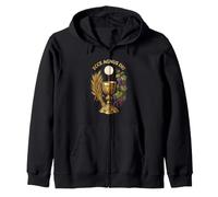 Agnus Dei Sanctus Traditionnel Latin Messe Catholique Sweat à Capuche