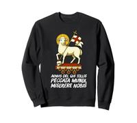 Agnus Dei Sanctus Traditionnel Latin Messe Catholique Sweatshirt