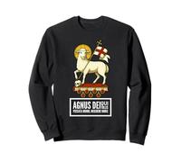 Agnus Dei Sanctus Traditionnel Latin Messe Catholique Sweatshirt