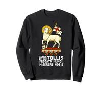 Agnus Dei Sanctus Traditionnel Latin Messe Catholique Sweatshirt
