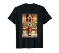 Agnus Dei Sanctus Traditionnel Latin Messe Catholique T-Shirt