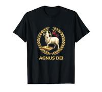 Agnus Dei Sanctus Traditionnel Latin Messe Catholique T-Shirt