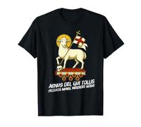 Agnus Dei Sanctus Traditionnel Latin Messe Catholique T-Shirt