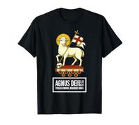 Agnus Dei Sanctus Traditionnel Latin Messe Catholique T-Shirt