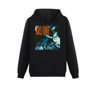 AGNUSZOH Men's Hoody KRS One - Return of The Boom Bap, Album Cover, 1993 Black S