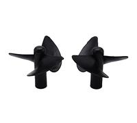 Agona RC Bateau PièCes de Rechange HéLice Ensemble pour 2011-5 Outil de PêChe Appât Bateau Fish Finder Bateau Partie et Inverse HéLice, 2 PièCes SéRies