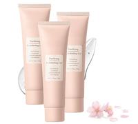 agoname Gel exfoliant purifiant, nettoyant exfoliant pour le visage, crème nettoyante en gel exfoliant naturel, exfoliant doux pour le visage et le corps