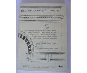 Agone N° 22, 2002 - Etat, Démocratie Et Marché